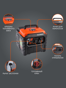 Бензиновый генератор PATRIOT iGX 1200 474102312 (инверторный) фото