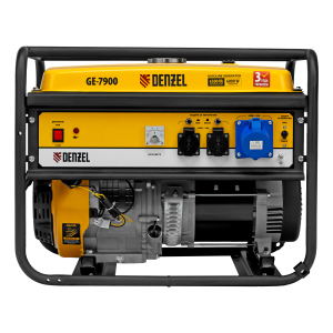 Бензиновый генератор DENZEL GE 7900 94638 синхронный фото