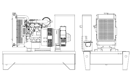 Дизельный генератор Onis Visa BD 50 B