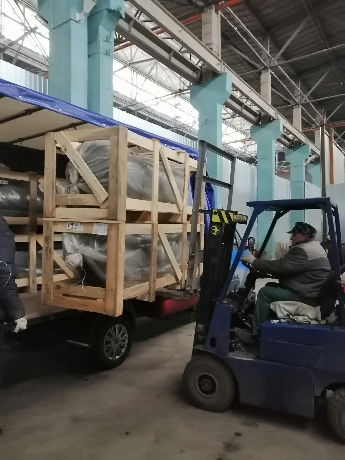 Пополнение склада в городе Воронеж