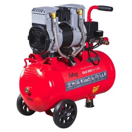 Поршневой компрессор  OLS 250/24 CM2 + Пневмопистолет для накачки в ПОДА