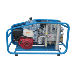 Поршневой компрессор Frosp КВД 300/300 Honda GX390 высокого давления фото