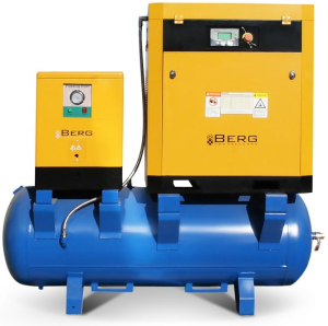 Винтовой компрессор Berg ВК-18.5РО-500 12 (IP23) с осушителем фото
