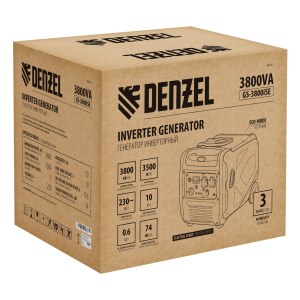 Бензиновый генератор DENZEL GS-3800iSE 94711 фото