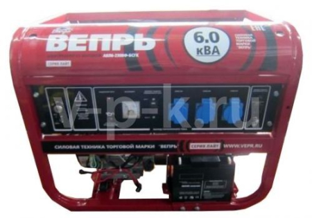Бензиновый генератор  Лайт АБП6-230ВФ-БСГ