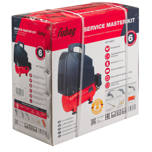 Поршневой компрессор Fubag Service Master Kit + 6 предметов 646031 для автосервиса фото