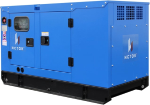 Дизельный генератор Исток АД12С-Т400-РПМ15 в кожухе с АВР  фото