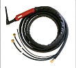 Горелка TIG 18 320A (100%) M12x1, газ 1/4G, вода 3/8G, 8m-с упр. разъёмами 2-3-5pin