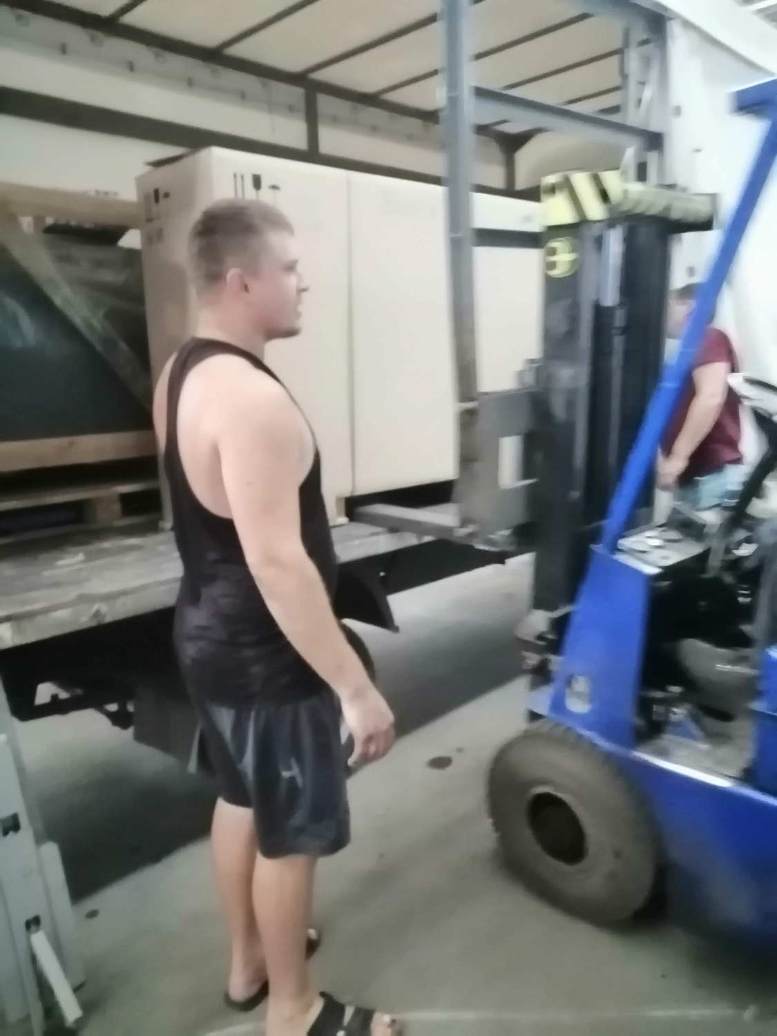 Отгрузка ВК75Р-7,5 и ресивера в Воронеже